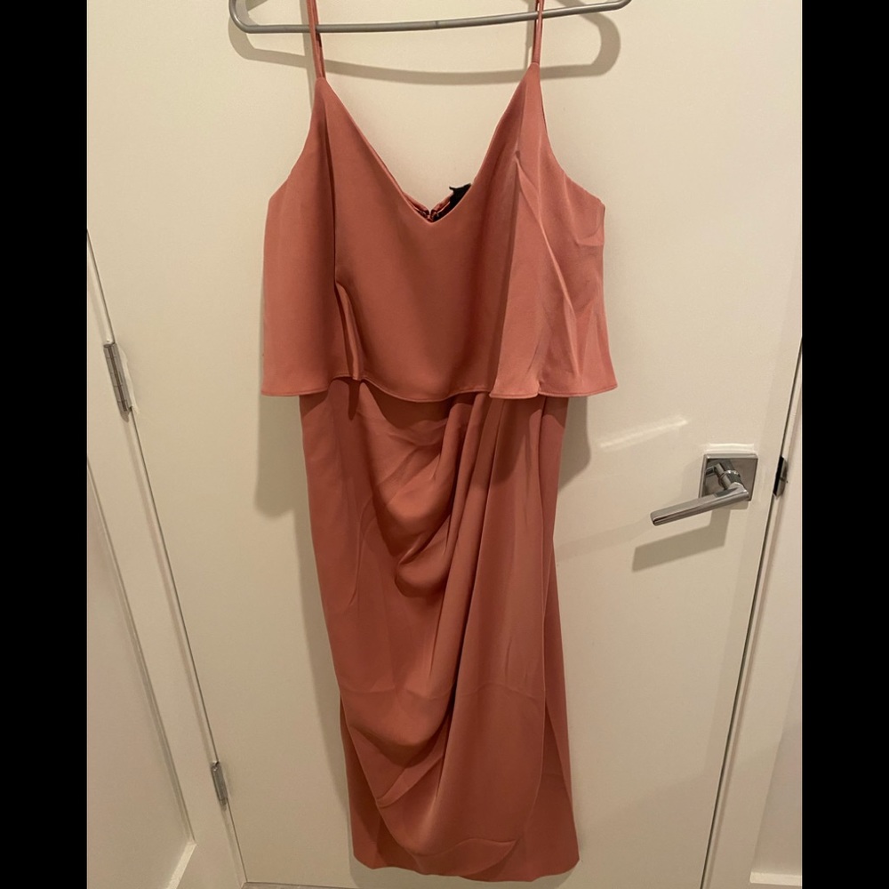 City Chic pink cocktail dress
